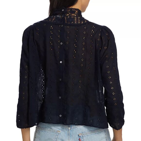 Dôen NWT Essie Broderie Anglaise Top Size S - Picture 4 of 5